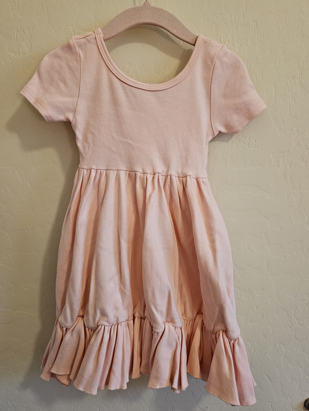 Girlhood By Little Stocking Co Peachy Pink Charm Dress Size 3